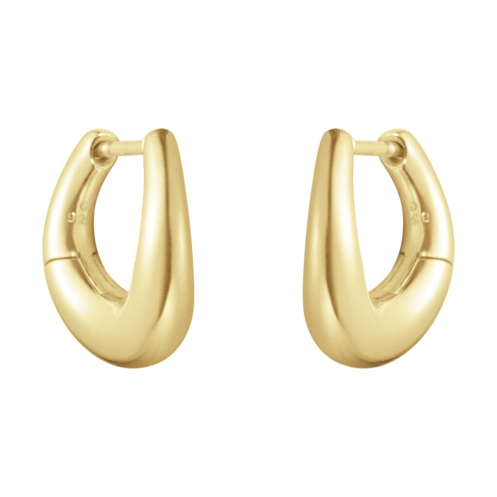 GEORG JENSEN ØRERINGER OFFSPRING GULL