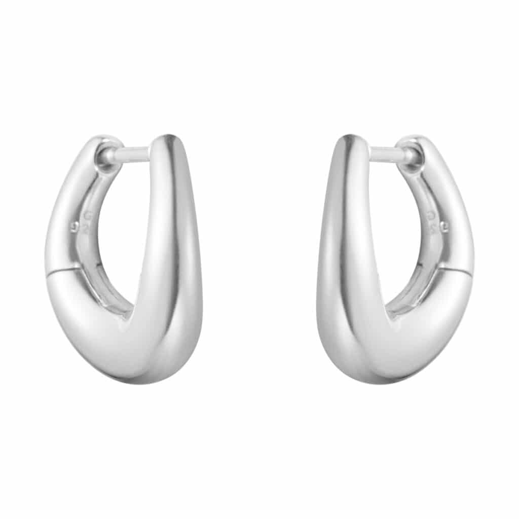 GEORG JENSEN ØRERINGER OFFSPRING SØLV