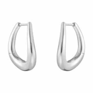 GEORG JENSEN ØRERINGER OFFSPRING SØLV MEDIUM