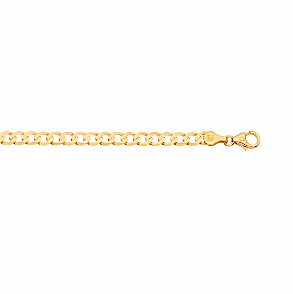 GULLARMBÅND PANSER 5MM