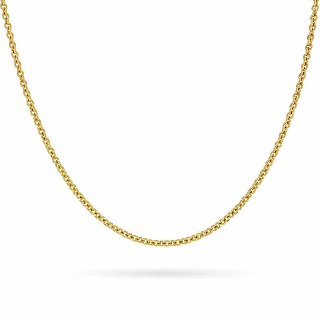 GULLKJEDE ANKER 2MM