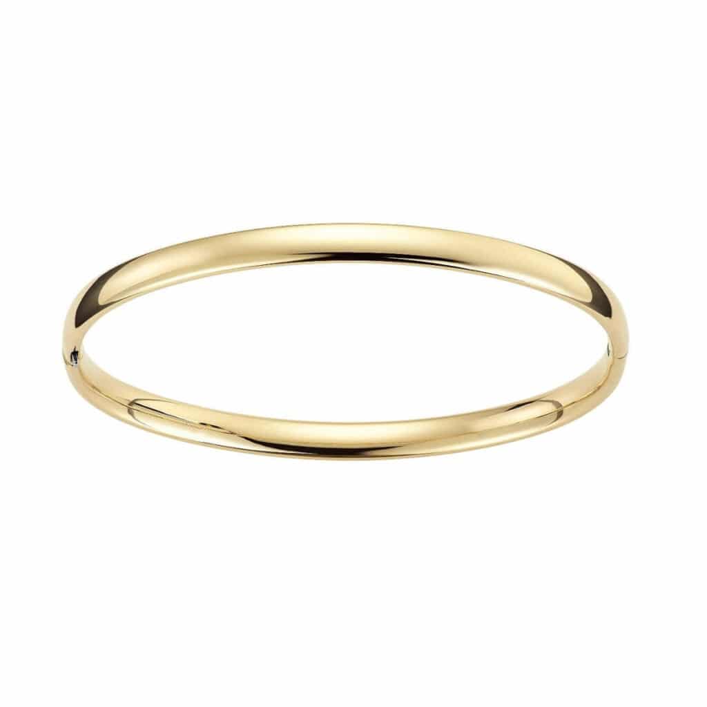 GULL ARMRING HUL 5MM LEDDET