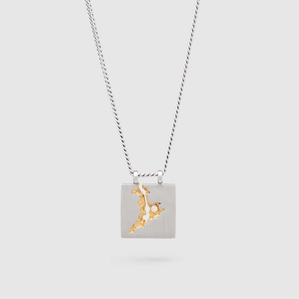 TOM WOOD HALSSMYKKE MINED PENDANT