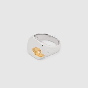 TOM WOOD RING MINED LARGE DIAMOND