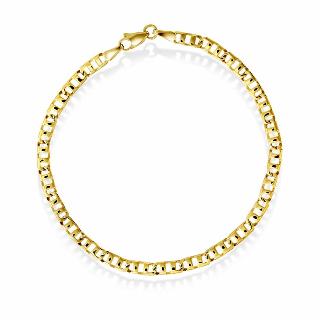 GULLARMBÅND 3,8MM 19CM