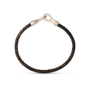 OLE LYNGGAARD ARMBÅND LIFE HERRE MAROON HVITTGULL