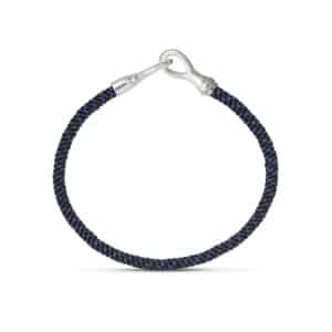 OLE LYNGGAARD ARMBÅND LIFE HERRE MIDNIGHT SØLV