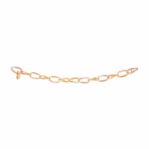 OLE LYNGGAARD ARMBÅND LOVE BRACELET MEDIUM MED PAVÉ CHARM