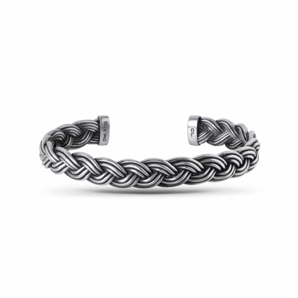 OLE LYNGGAARD ARMBÅND MICHEL SMAL SØLV