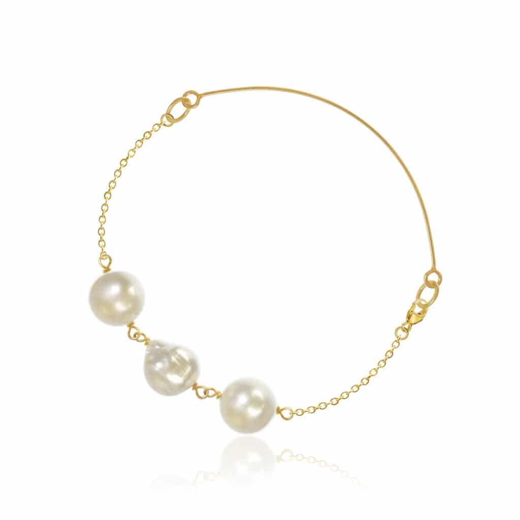 DULONG PERLE ARMBÅND GRAND OCEAN GULTGULL