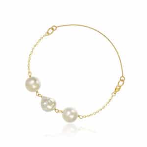 DULONG PERLE ARMBÅND GRAND OCEAN GULTGULL