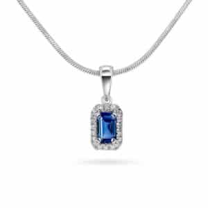 ANHENG HVITGULL SAFIR OG DIAMANTER