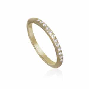 DULONG RING CURVE MED DIAMANTER 2MM