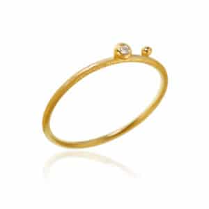 DULONG RING DELPHIS NR 3 MED DIAMANT