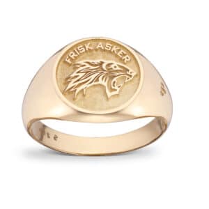 SIGNET RING FRISK ASKER GULTGULL