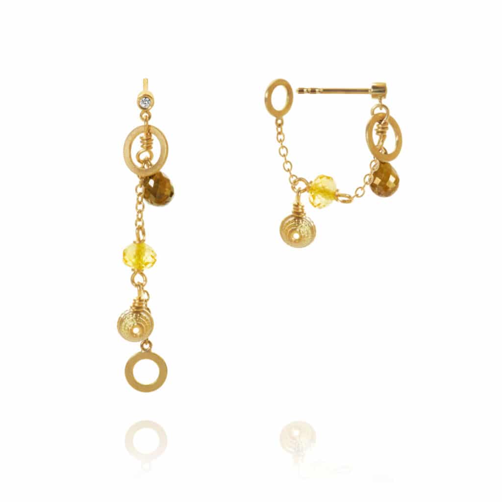 DULONG ØREDOBBER PICCOLO GOLDEN DESERT