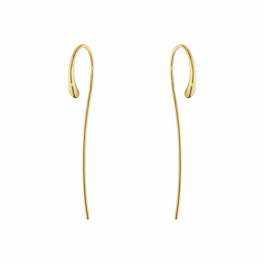 GEORG JENSEN MERCY ØREDOBBER GULTGULL