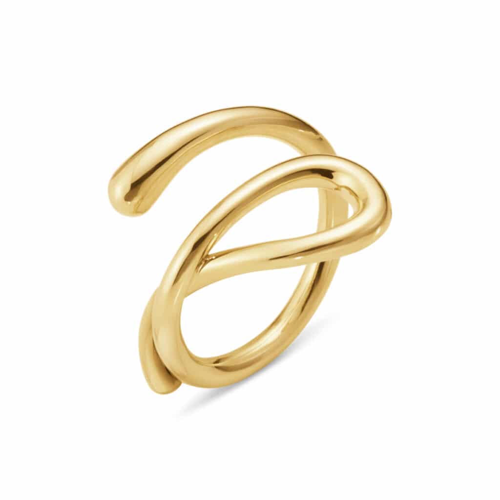 GEORG JENSEN MERCY RING GULTGULL