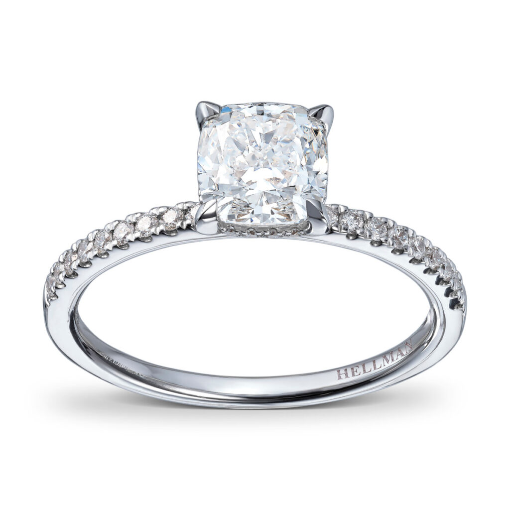 DIAMANTRING HELLMAN 1,74CT TW.SI CUSHION CUT