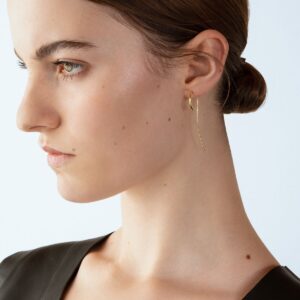 GEORG JENSEN MERCY ØREDOBBER GULTGULL
