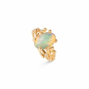 OLE LYNGGAARD RING BOHO LITEN OPAL