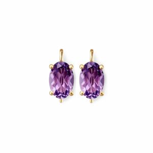OLE LYNGGAARD FACETED DROPS VEDHENG MINI TIL ØREPYNT AMETYST