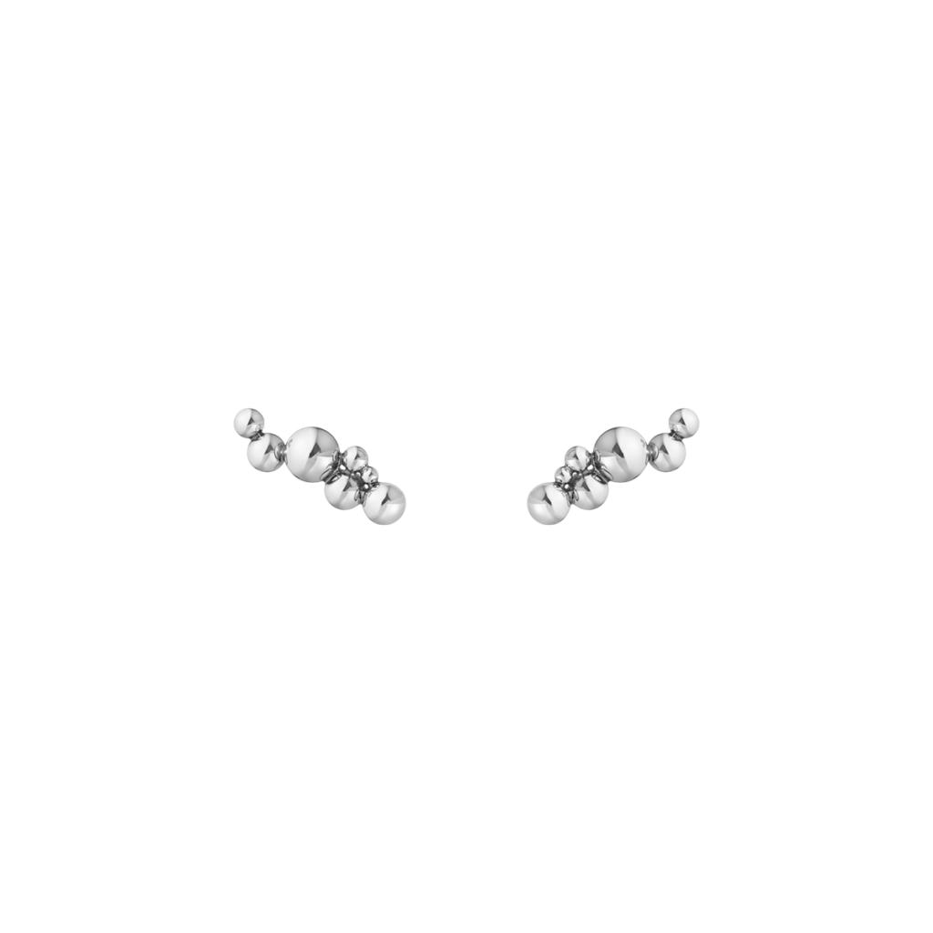 GEORG JENSEN ØREDOBBER KLATRE MOONLIGHT GRAPES LARGE SØLV