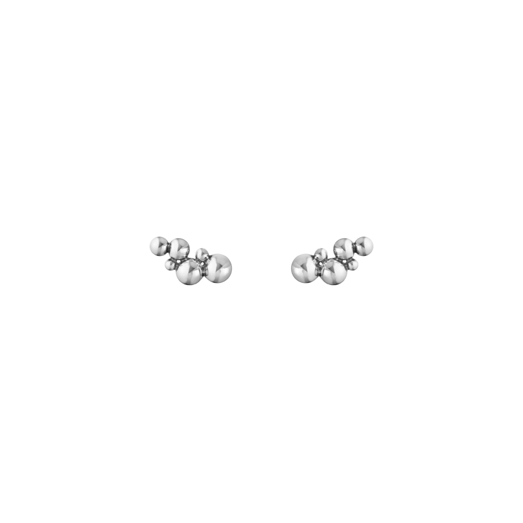 GEORG JENSEN ØREDOBBER KLATRE MOONLIGHT GRAPES MINI SØLV