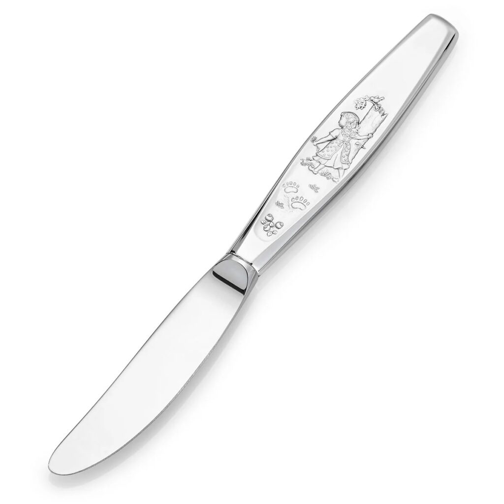 GULLHÅR BARNEKNIV