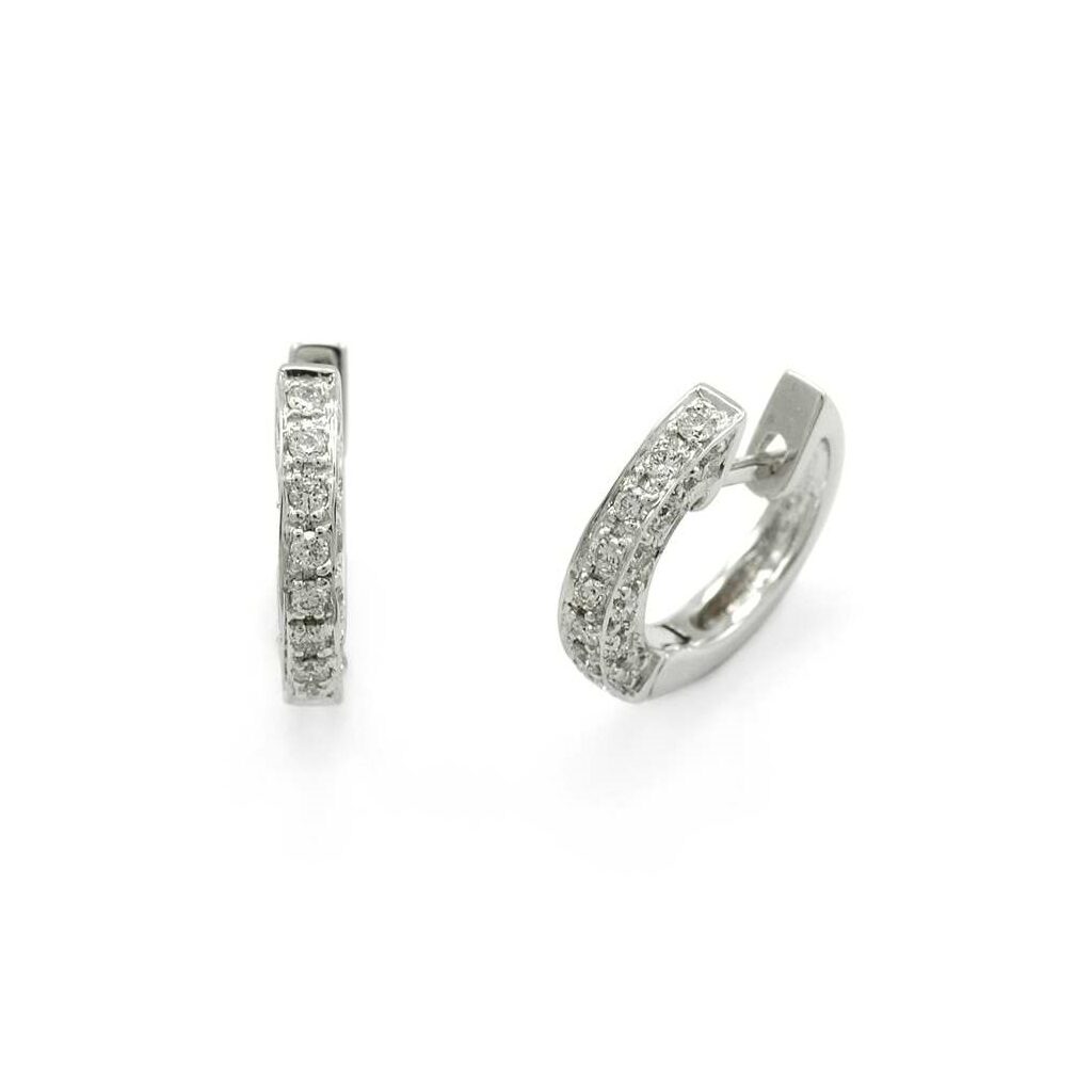 DIAMANT ØRERINGER 0,30CT