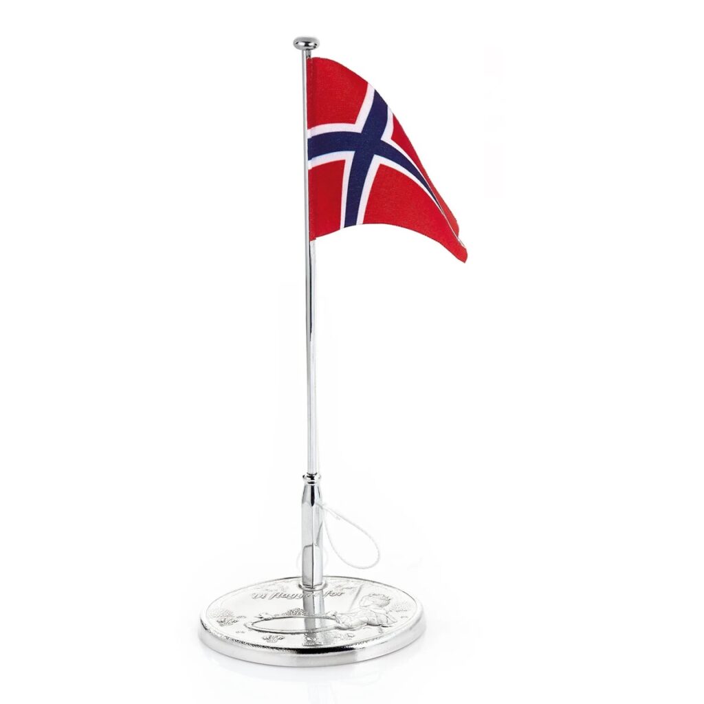 PRINS BORDFLAGG I TINN