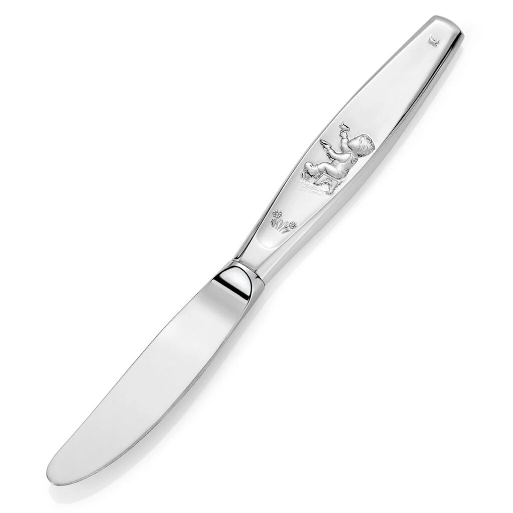 O DU SOM METTER LITEN BARNEKNIV GUTT