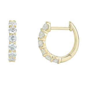 DIAMANT ØRERINGER POP 0,87CT