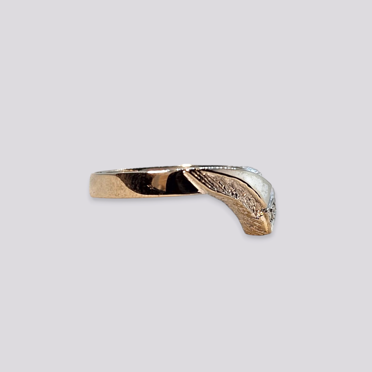 HELLMAN VINTAGE SLAVERING MED DIAMANTER 0,03CT