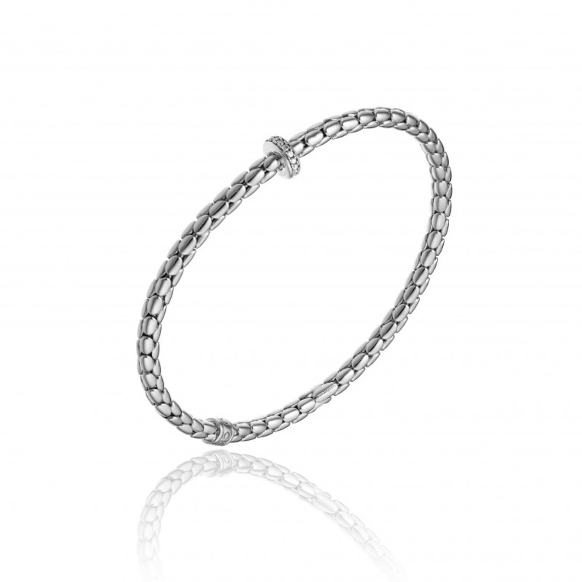 CHIMENTO ARMBÅND STRETCH MED EN DIAMANTRING