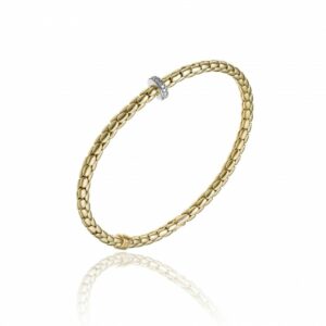 CHIMENTO ARMBÅND STRETCH MED EN DIAMANTRING