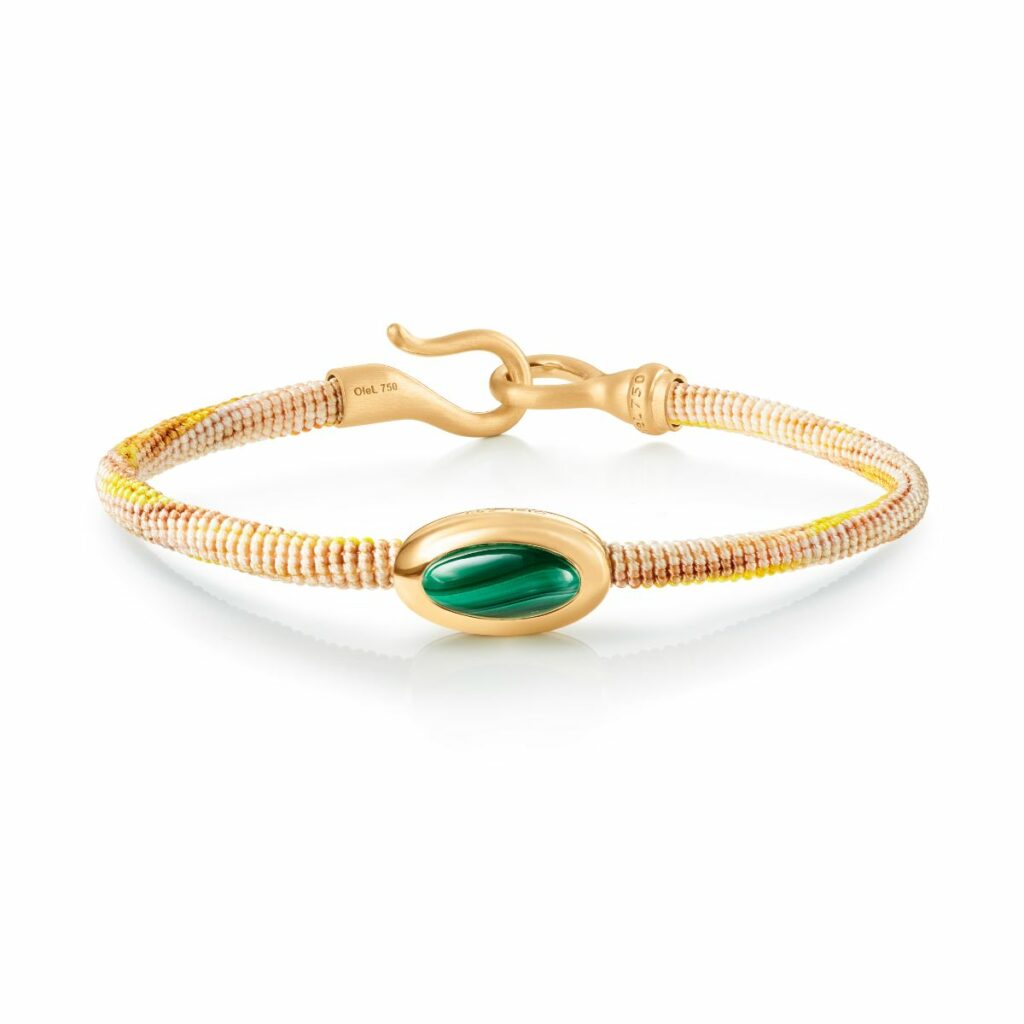 OLE LYNGGAARD ARMBÅND LIFE GOLDEN MED 4,5MM GULTGULL