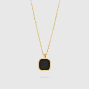 TOM WOOD HALSKJEDE CUSHION BLACK ONYX