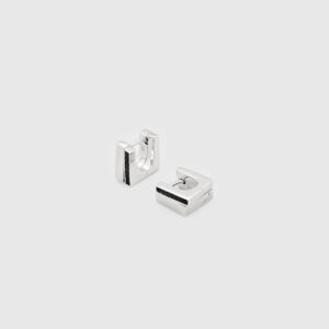 TOM WOOD ØREDOBBER STEP HUGGIES BLACK SPINEL