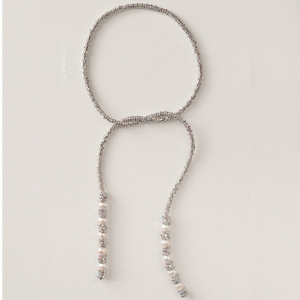 PEARL OCTOPUSS.Y COCO SILVER NECKLACE