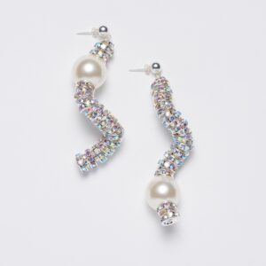 PEARL OCTOPUSS.Y ØREDOBBER DIAMOND SNAKE