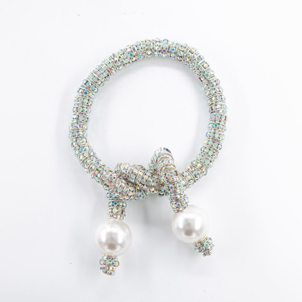 PEARL OCTOPUSS.Y KJEDE FAT DIAMOND NECKLACE