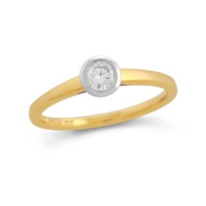 DIAMANTARING HELLMAN BEZEL 0,23CT