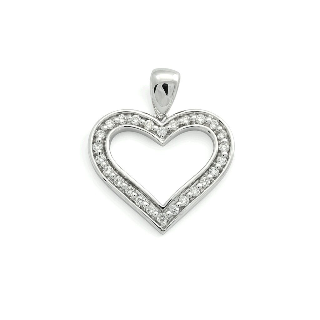 DIAMANTANHENG HJERTE 0,47CT