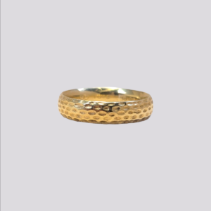 HELLMAN VINTAGE HAMRET RING TIL HERRE