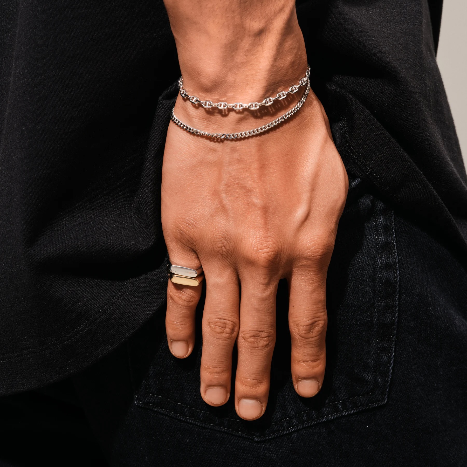 TOM WOOD RING KNUT SØLV