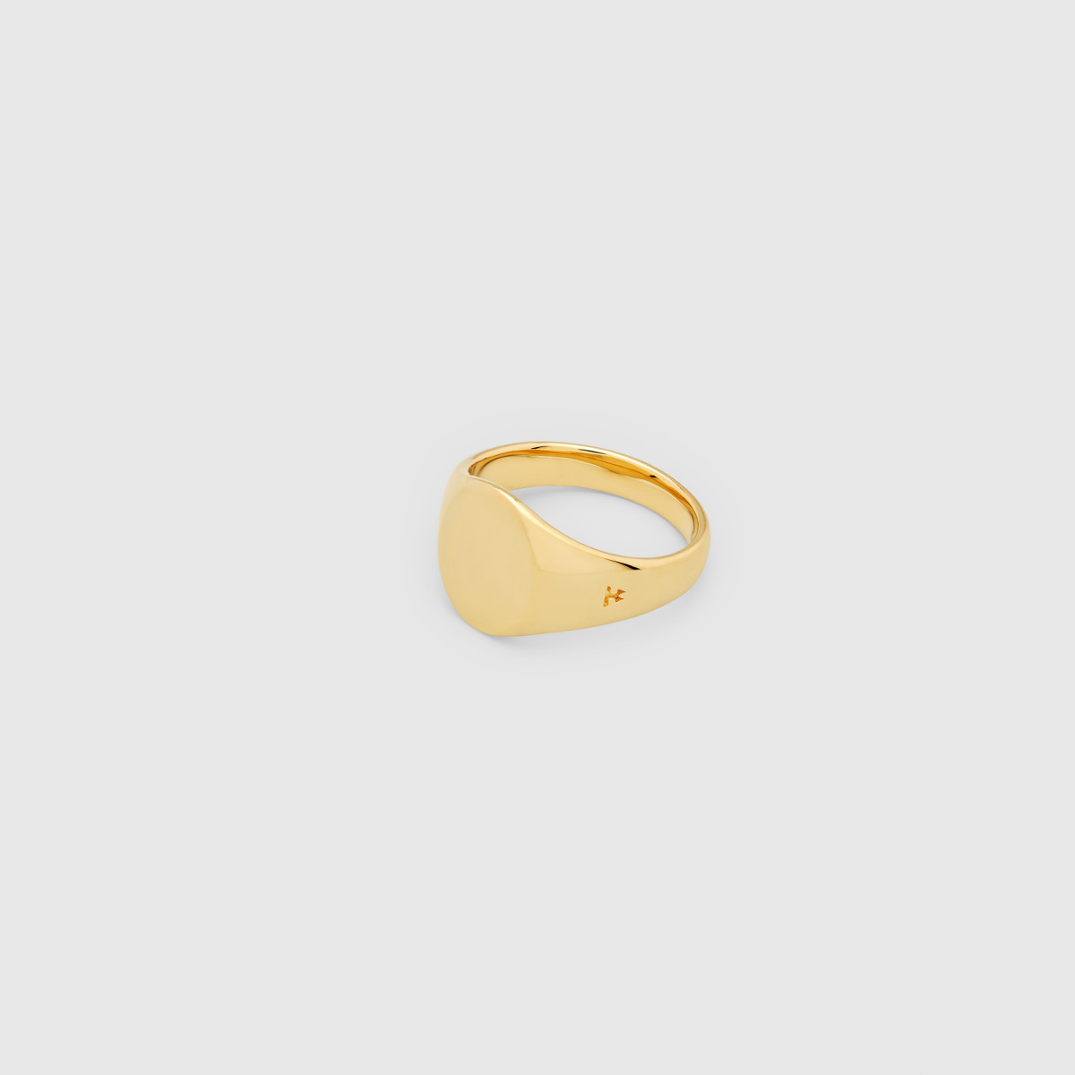 TOM WOOD RING MINI SIGNET GOLD