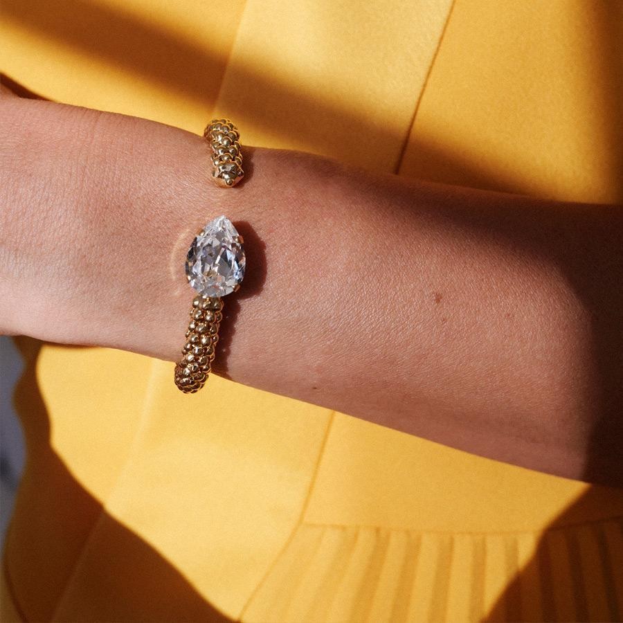 CAROLINE SVEDBOM ARMBÅND CLASSIC ROPE CRYSTAL