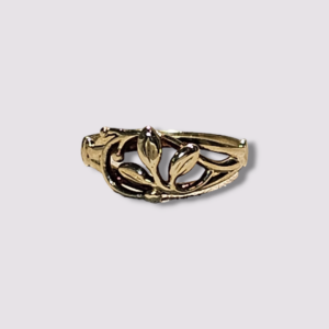 HELLMAN VINTAGE RING MED BLADER