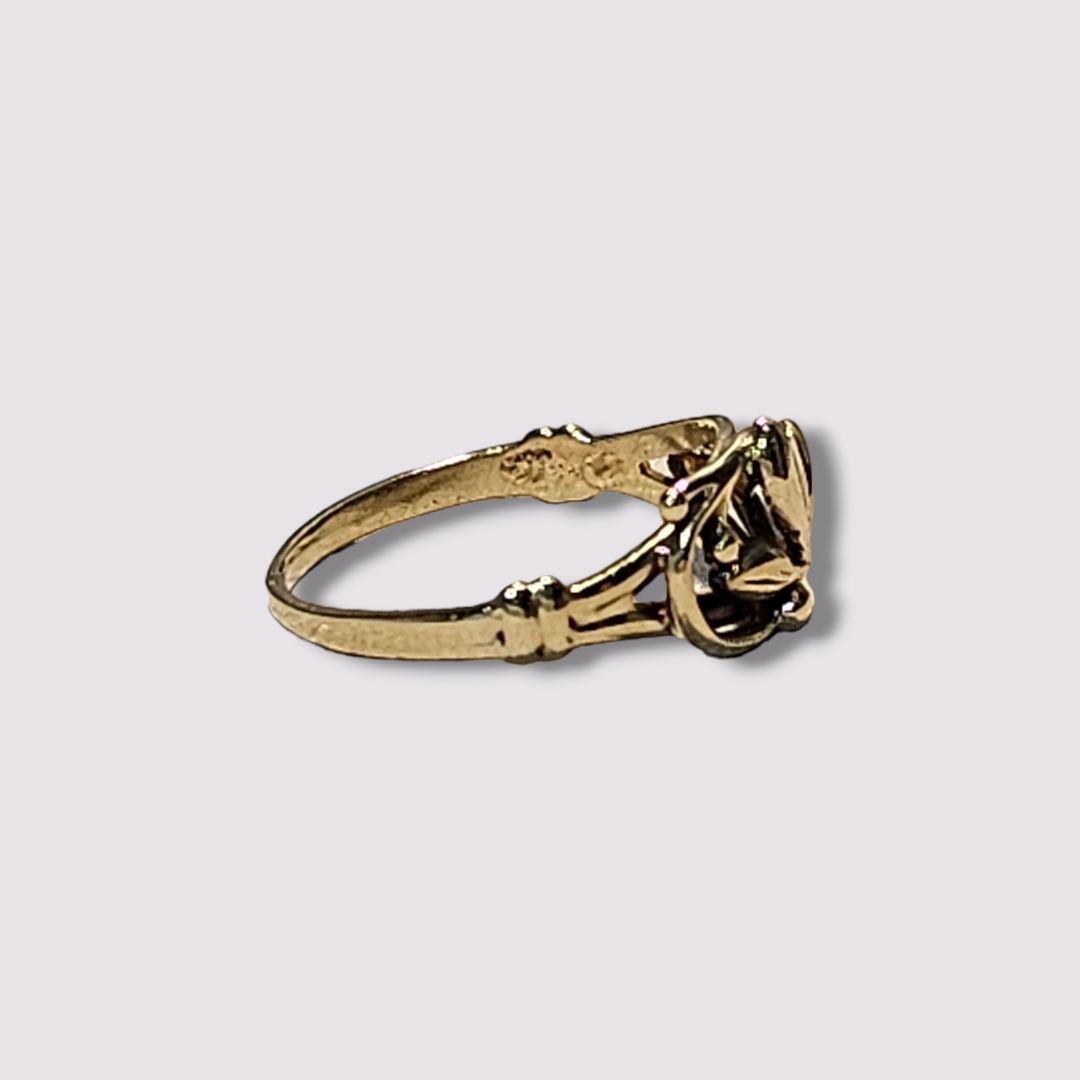 HELLMAN VINTAGE RING MED BLADER